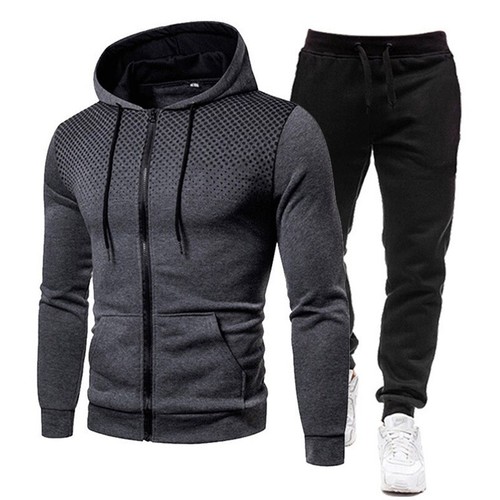 Mens 2pcs hooded tracksuit - mens, set