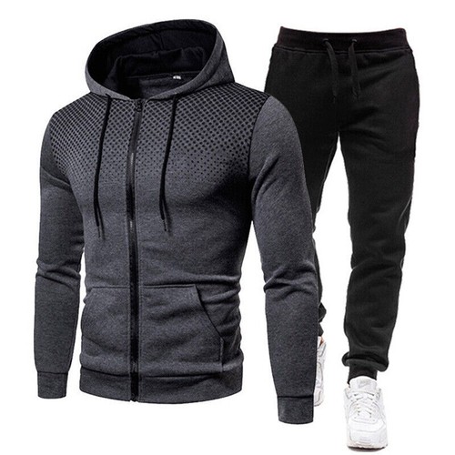 Mens 2pcs hooded - 2pcs, tracksuit